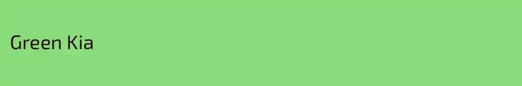 Green Kia